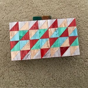Geometric Box Clutch from Nordstrom